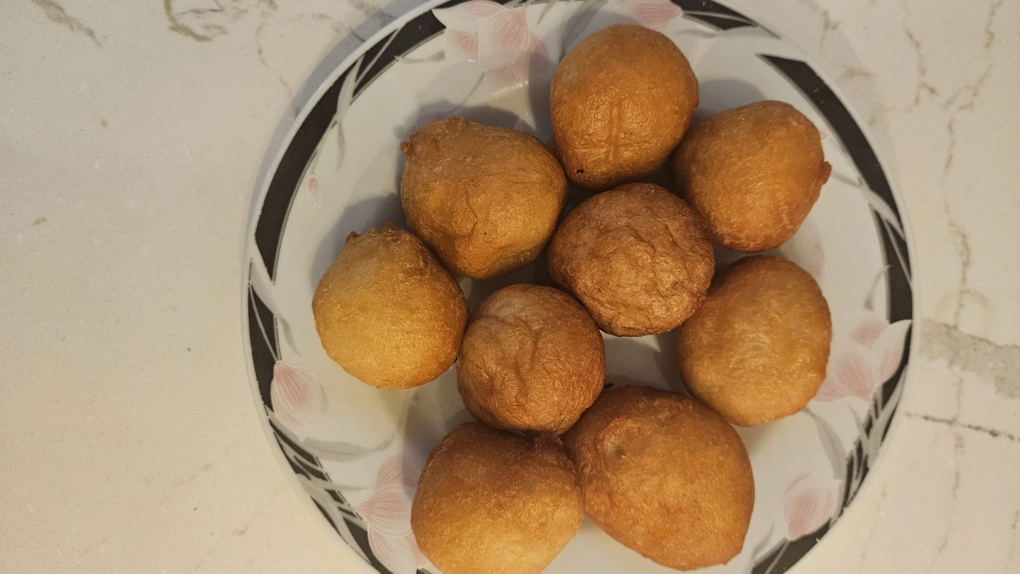 Delicious Puff Puff at Lochi Afro Nija Nigerian Restaurant in Edmonton, AB